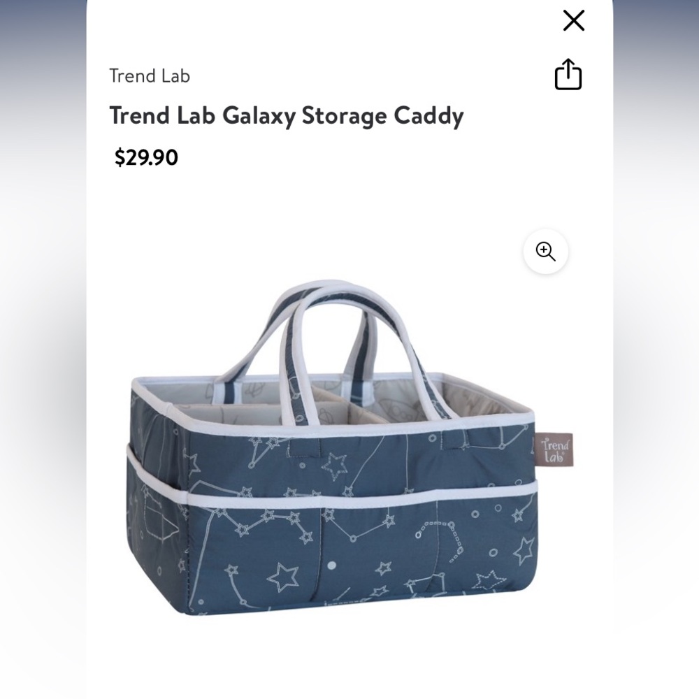 Trend Lab, compartment tote. - Picture 7 of 7